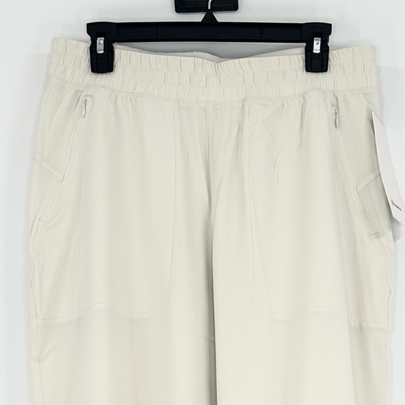 Lululemon Swift Mid-Rise Wide-Leg Lightweight Trouser Pant, Bone, Size 10, NWT - Picture 9 of 13